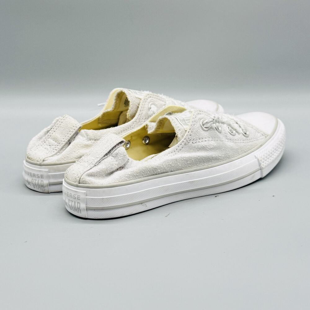 Converse Shoes Womens 7 Gray Chuck Taylor All Star 2 Slip On Mule Sneakers - Picture 7 of 10